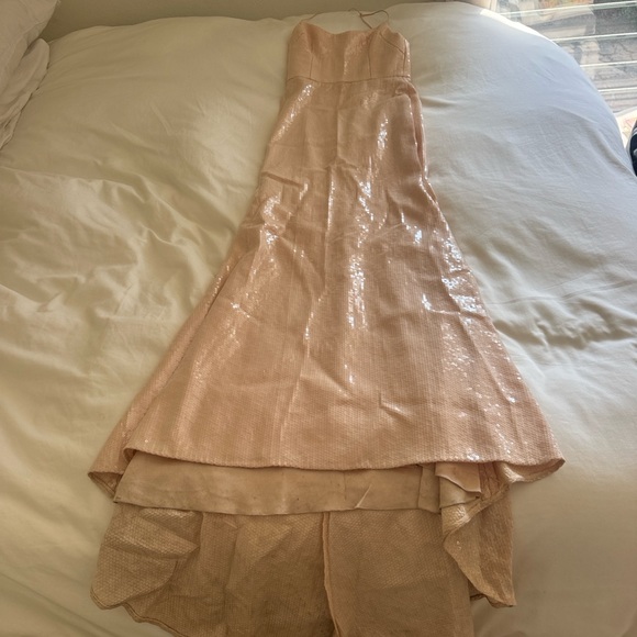 Alex Perry Gold Maxi Dress - Picture 9 of 11